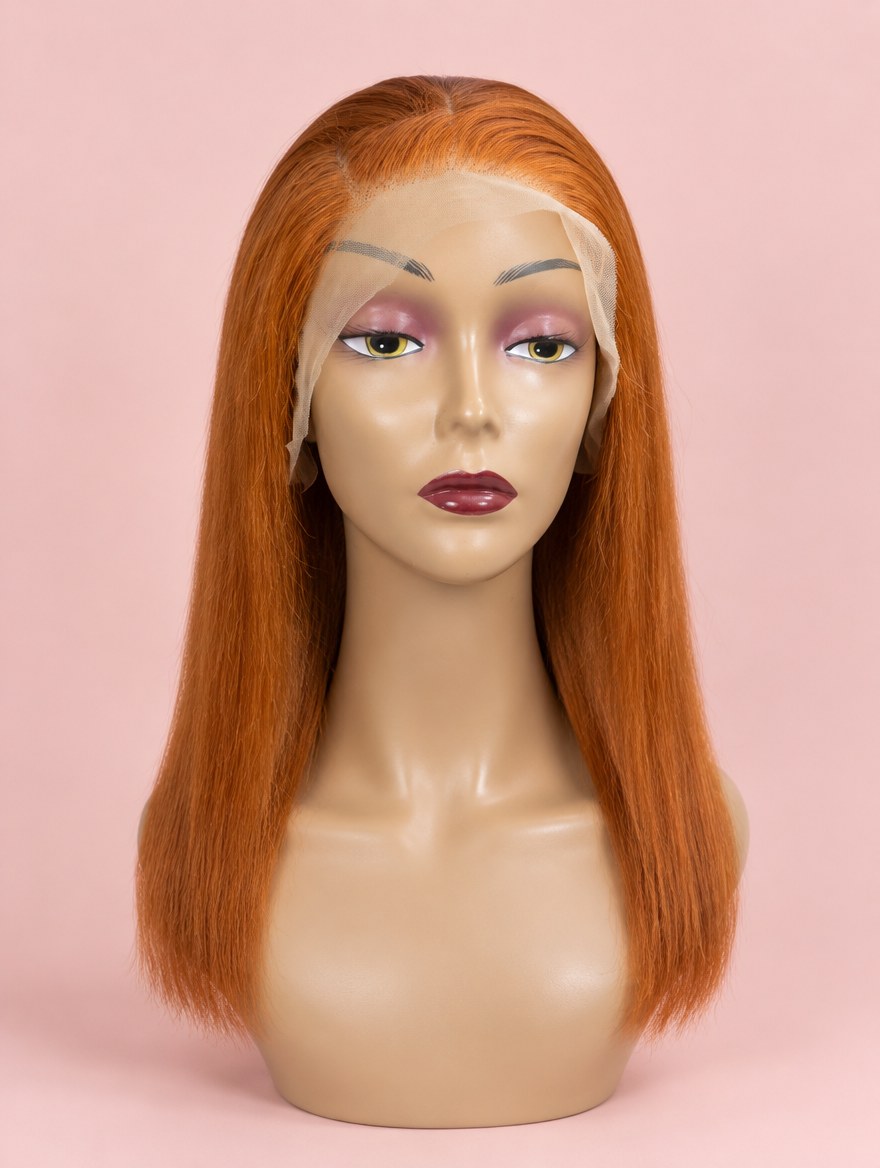 Ginger 350 Straight 13x4 Lace Frontal Wig