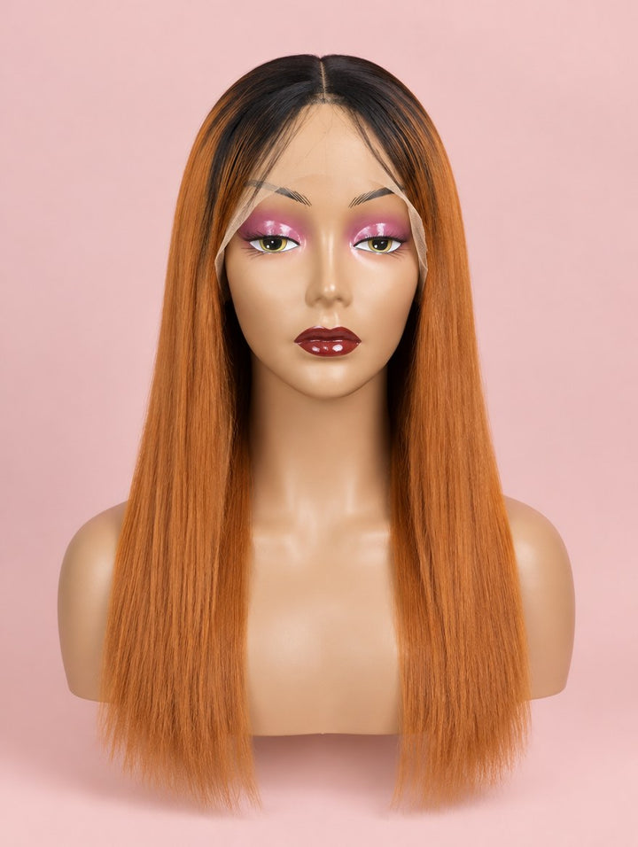 Ginger 350 Straight T-Part Lace Wig 20"