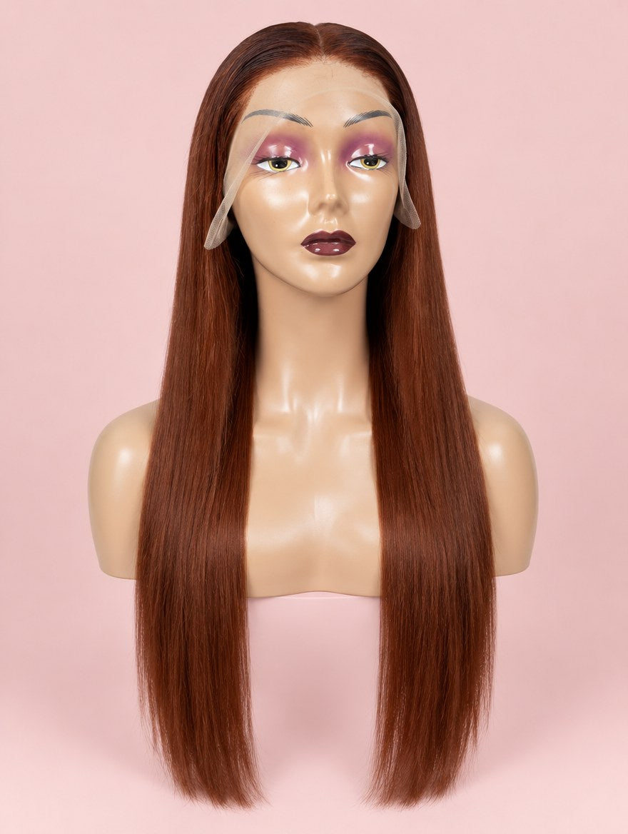 Lindy Colour Straight 13x4 Lace Frontal Wig 24"