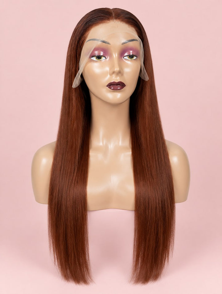 Lindy Colour Straight 13x4 Lace Frontal Wig 24"