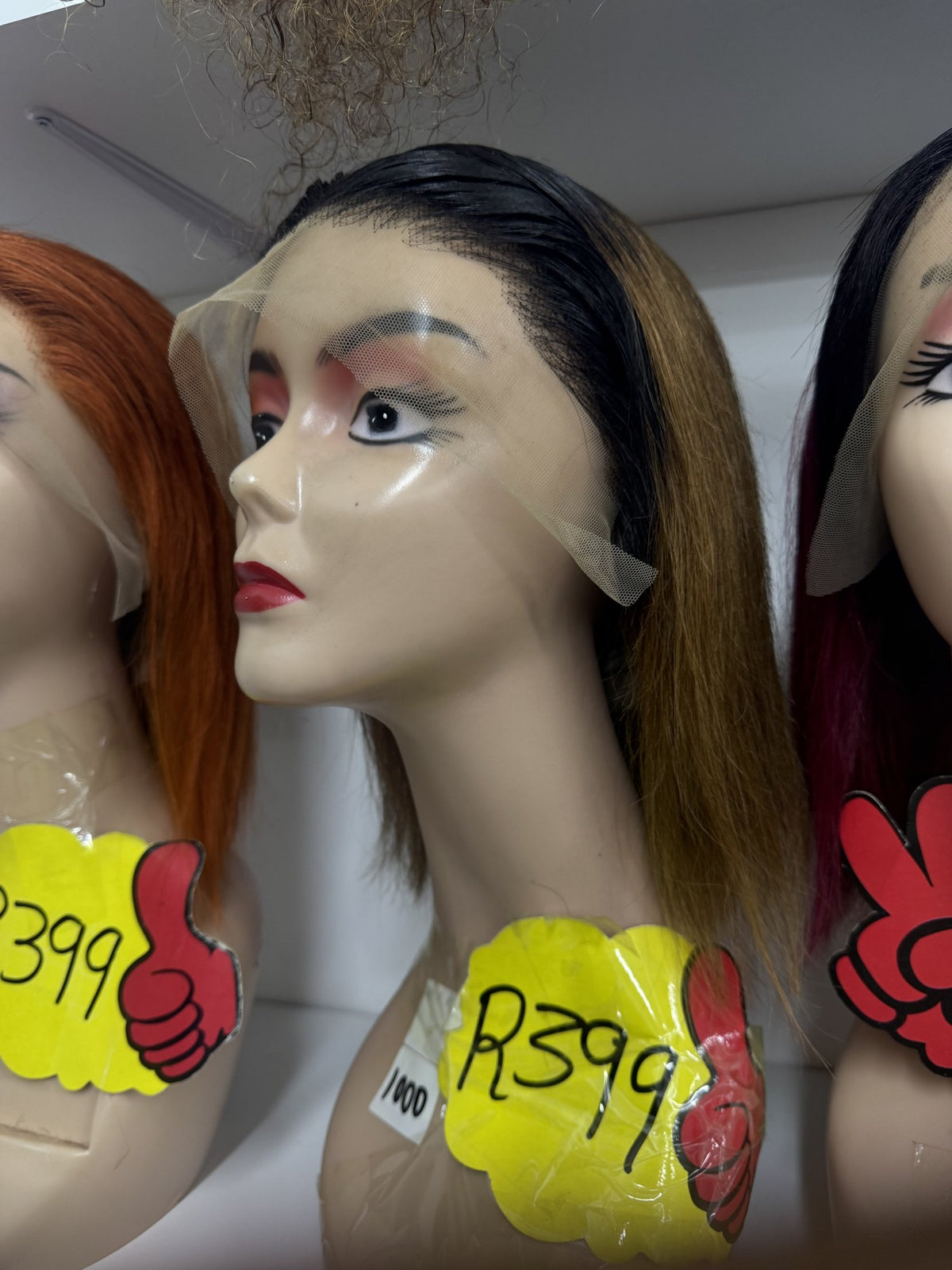 Brown Ombre Straight Bob 13x4 Lace Frontal Wig 10"